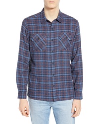 Hurley Walker Plaid Flannel Shirt