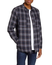 Banks Journal Motum Plaid Flannel Shirt Jacket