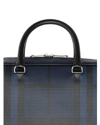 Burberry London Check And Leather Briefcase