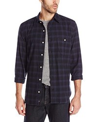 7 For All Mankind Long Sleeve Brushed Flannel Shirt