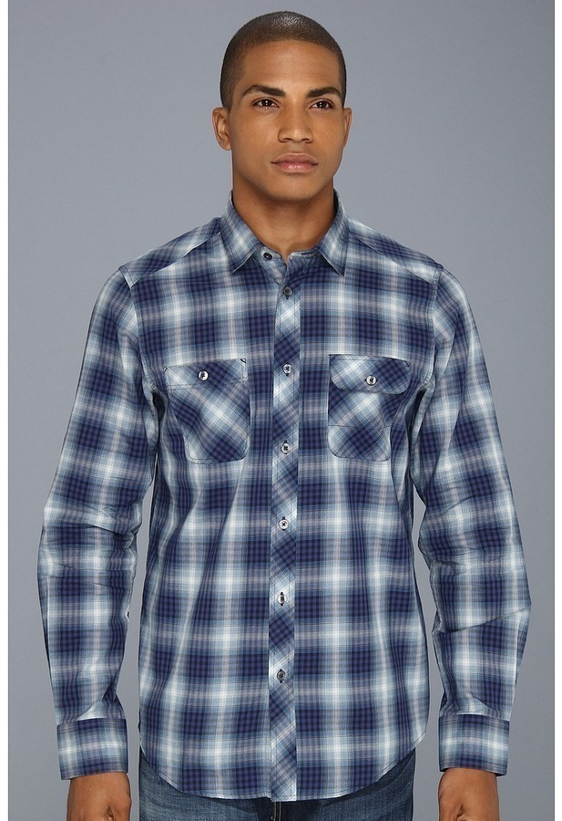 Ben Sherman Ombre Plaid Ls Woven Shirt Apparel | Where to buy & how to wear