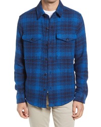 Outerknown Cloud Weave Organic Cotton Recycled Cotton Button Up Shirt