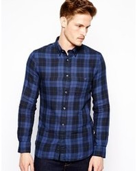 French Connection Plaid Flannel Shirt