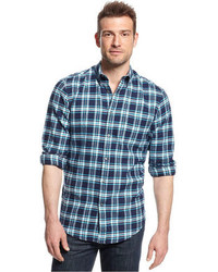 John Ashford Shirt Long Sleeve Plaid Flannel