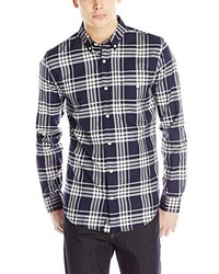 7 For All Mankind Long Sleeve Plaid Shirt