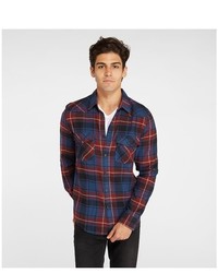 Threads 4 Thought Long Sleeve Plaid Woven