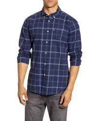 Barbour Tailored Fit Windowpane Shirt