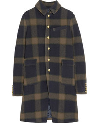 Navy Plaid Outerwear