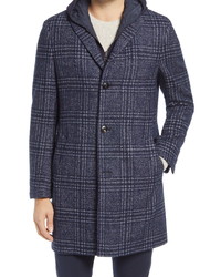 Cardinal of Canada Spencer Plaid Wool Blend Overcoat