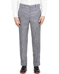 Brooks Brothers Check Belt Loop Trousers