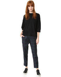 6397 Plaid Pull On Trousers