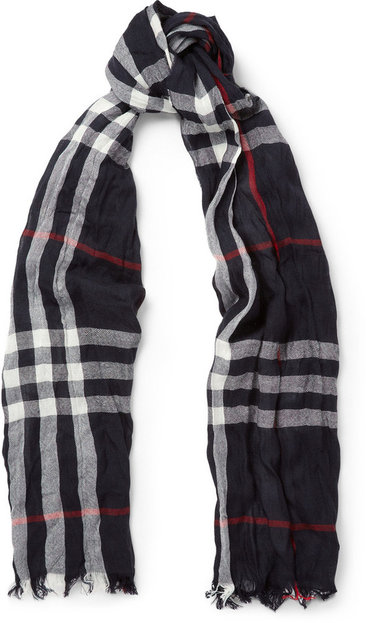 burberry plaid scarf