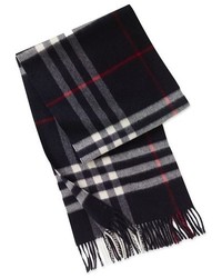 Burberry Heritage Check Cashmere Scarf 