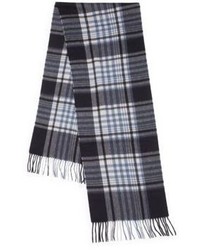 Saks Fifth Avenue Exploded Plaid Cashmere Scarf