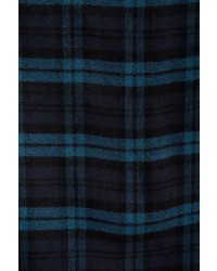 David & Young Plaid Blanket Scarf