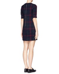 Nobrand Clairemont Diamond Quilted Plaid Dress
