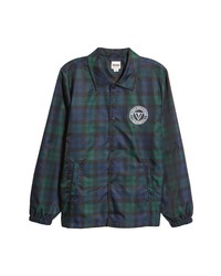 GUESS Go Charlie Plaid Jacket In Green Multi At Nordstrom