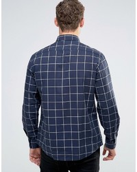 Esprit Window Pane Check Shirt In Regular Fit