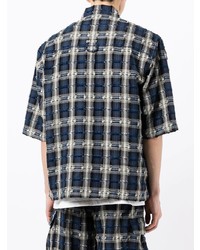 Off Duty Plaid Short Sleeve Shirt