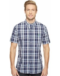 U.S. Polo Assn. Striped Plaid Or Print Single Pocket Slim Fit Sport Shirt