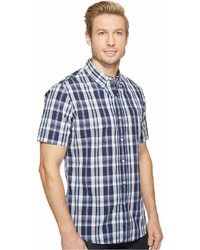 U.S. Polo Assn. Striped Plaid Or Print Single Pocket Slim Fit Sport Shirt