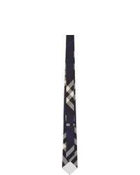 Burberry Blue Check Manston Tie