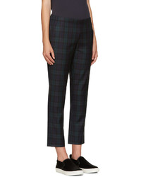 6397 Green Plaid Trousers