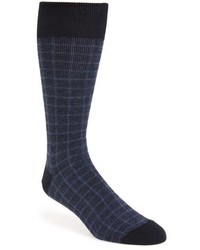 John W Nordstrom Tweed Check Socks