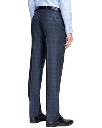 Brooks Brothers Regent Fit Saxxon Wool Blue Plaid 1818 Suit