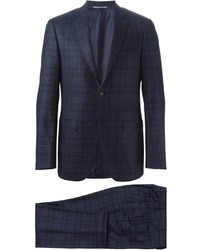 Canali Two Piece Plaid Suit