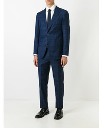 Fashion Clinic Timeless Two Piece Plaid Suit