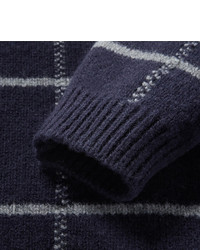 Dries Van Noten Checked Wool Sweater