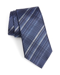 John Varvatos Star USA Cross Stripe Silk Tie