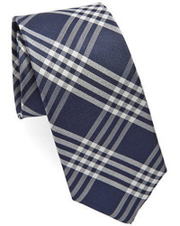 Black Brown 1826 Silk Plaid Tie