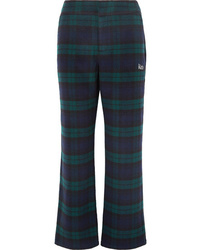 Kith Bailey Checked Wool Blend Flared Pants