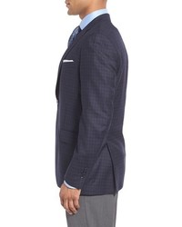 Peter Millar Flynn Classic Fit Plaid Wool Sport Coat