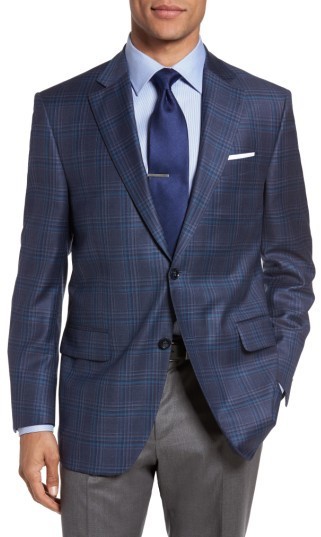 Peter Millar Flynn Classic Fit Plaid Wool Sport Coat, $595 | Nordstrom ...