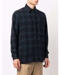 Destin Walrus Check Print Shirt