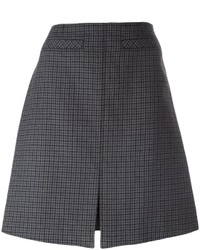 Courreges Courrges Houndstooth Patterned A Line Skirt