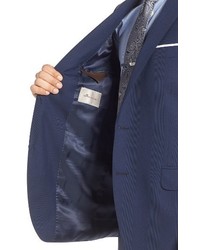 Peter Millar Classic Fit Plaid Wool Suit