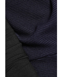 Kain Label Kain Freda Stretch Jersey Paneled Ribbed Knit Playsuit