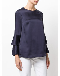 P.A.R.O.S.H. Pleated Layered Blouse