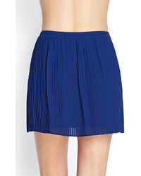 Forever 21 Contemporary Pleated Chiffon Skirt