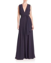 L'Agence Lilly Pleated Gown