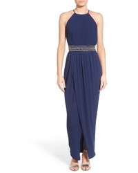 TFNC Serene Pleated Maxi Gown