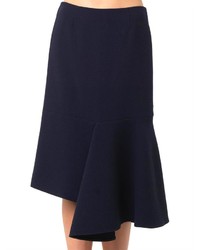 Marni Asymmetric Hem Midi Skirt