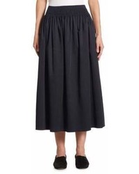 The Row Betsy Pleated Midi Skirt
