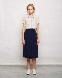 Nomia Pleated Midi Skirt