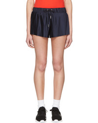 adidas Originals Navy Adicolor Pleated Shorts