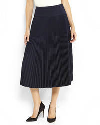 Paniz Pleated Midi Skirt